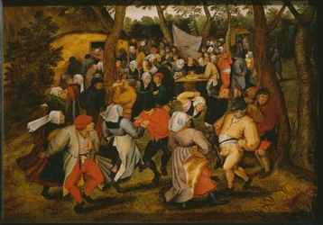 Baile de boda al aire libre, 1610